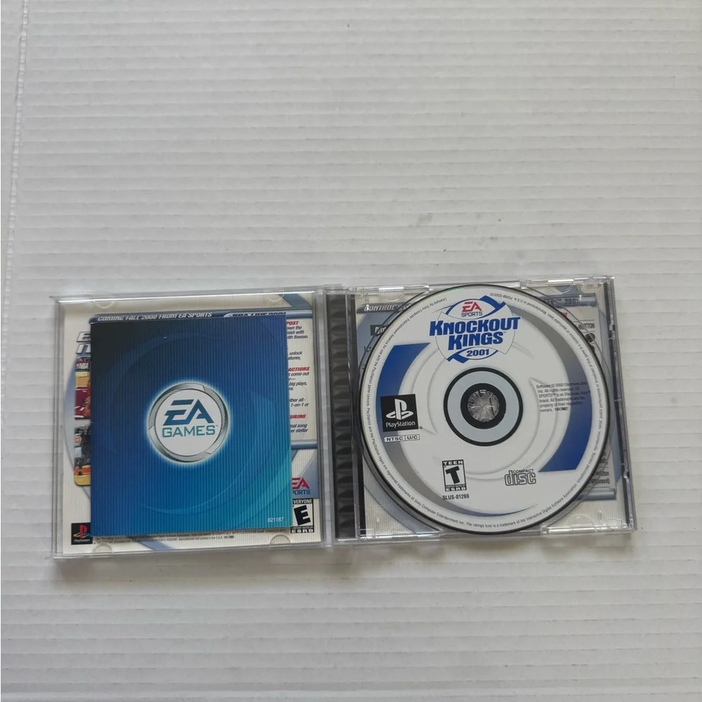EA Sports Knockout Kings 2001 PlayStation Game